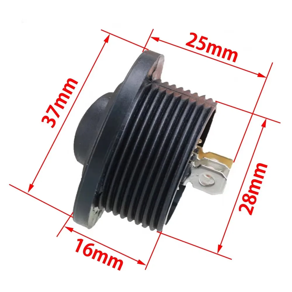 Ein/Aus Runder Kippschalter mit LED, 3 Kontakte, 2 Gänge, DC 5V 9V 12V 24V, 10A 20A, für Auto-Armaturenbrett, Armaturenbrett, Boot, LKW, Druckknopf – Detail 2