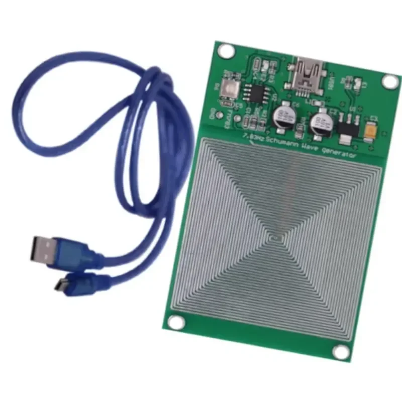 0.1A 5V Schumann Wave Generator 7.83HZ Ultra-low Frequency Pulse Generator Module for Helping Sleep with USB Cable FM783