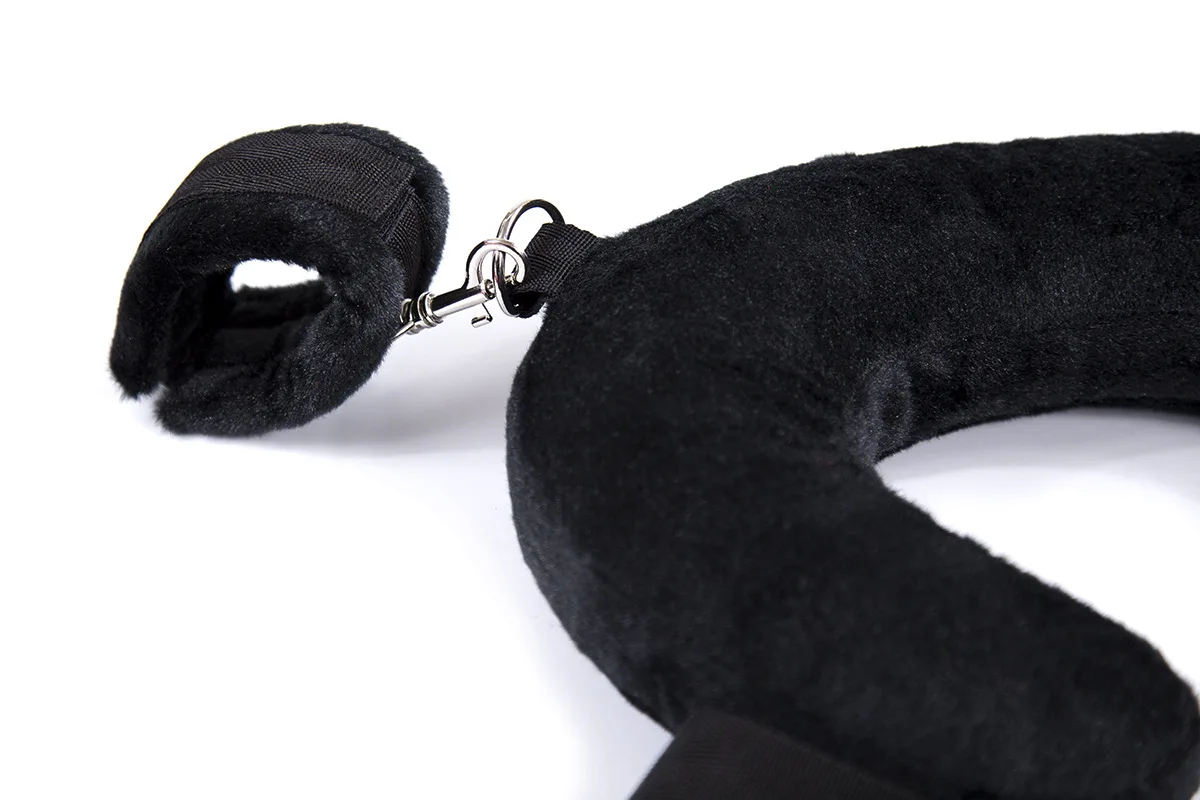 BDSM Bondage Set with U-Shaped Pillow Spreader Handcuffs Adult Sex Toy for Women Couples Fetish Role Play Restraint Kit - Image 3