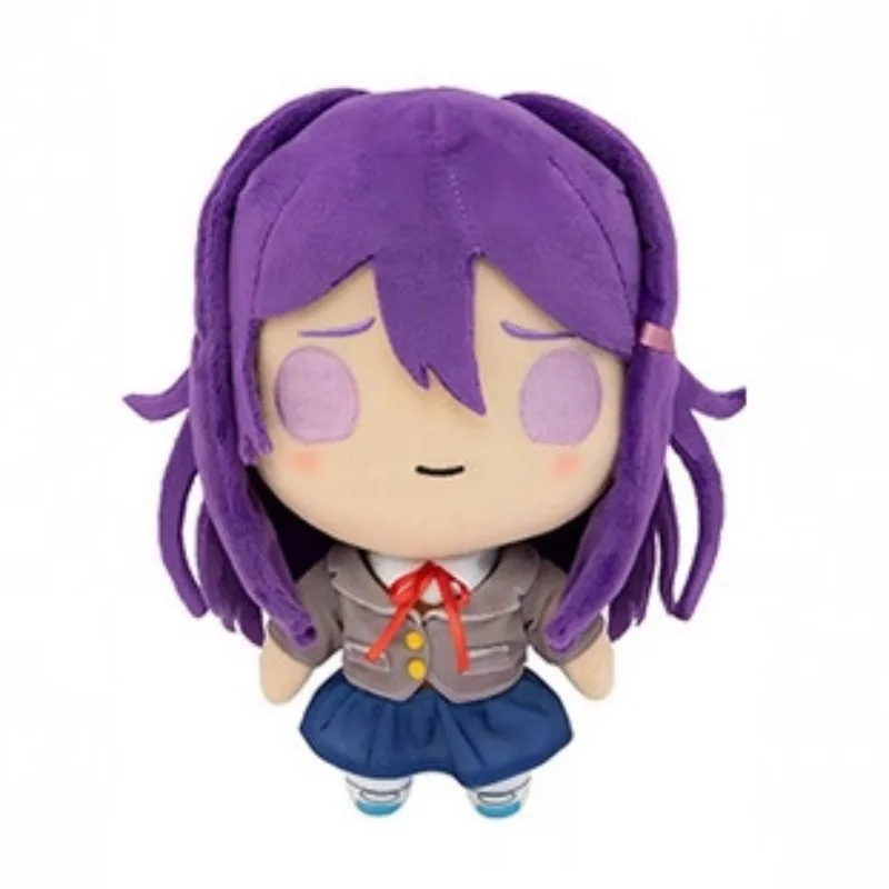 DDLC Anime Character Mini Doll Sayori Monika Yuri Natsuki Cute Doll Toy Home Decor Ornament Birthday Gift view 2