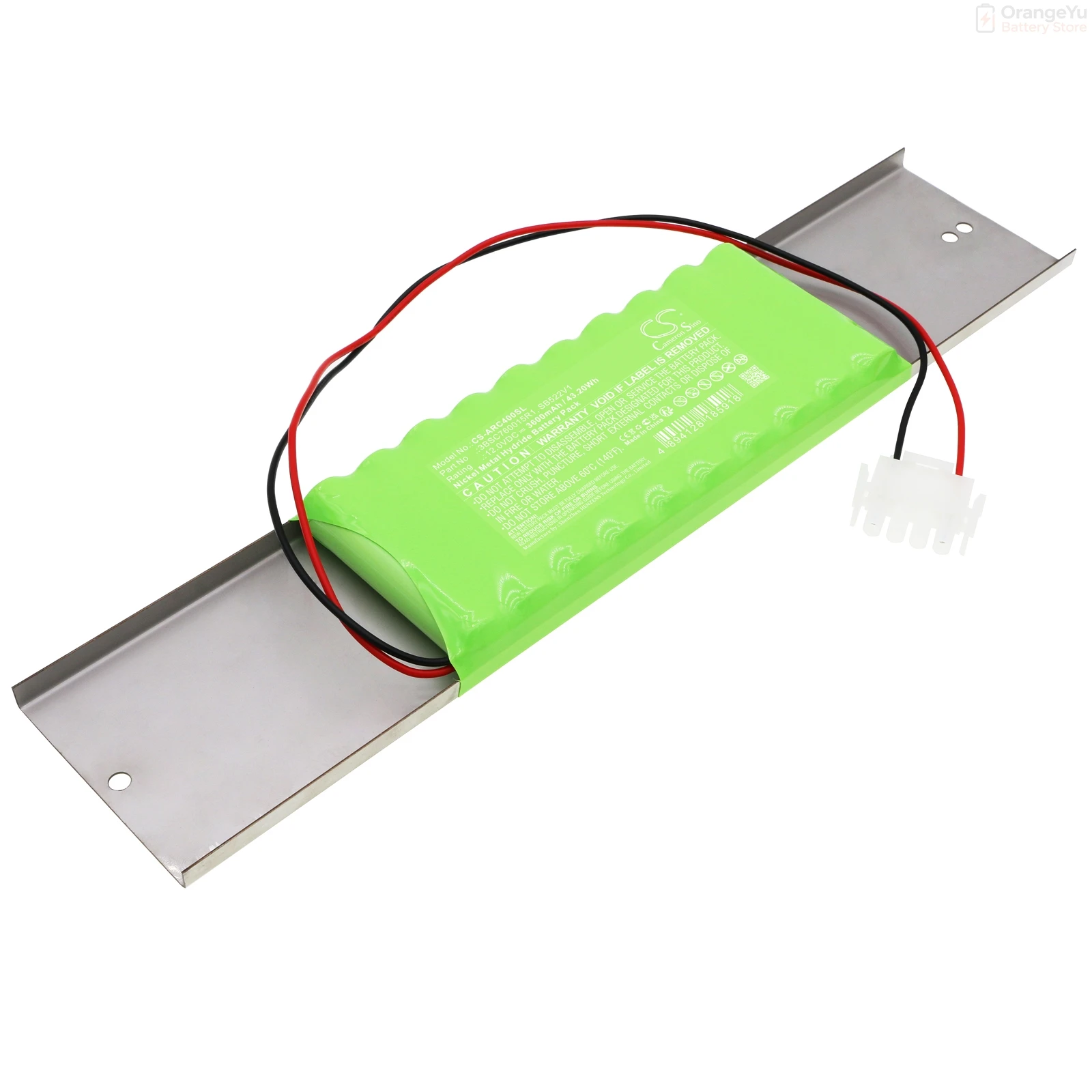 100% NEW 12V 3600mAh Replacement battery for ABB AC400 Systems PLC 3BSC760015R1 SB522V1