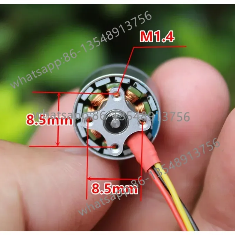 

1104 Бесщеточный двигатель 4300 кВ Миниатюрный бесщеточный двигатель Прямые продажи с фабрики