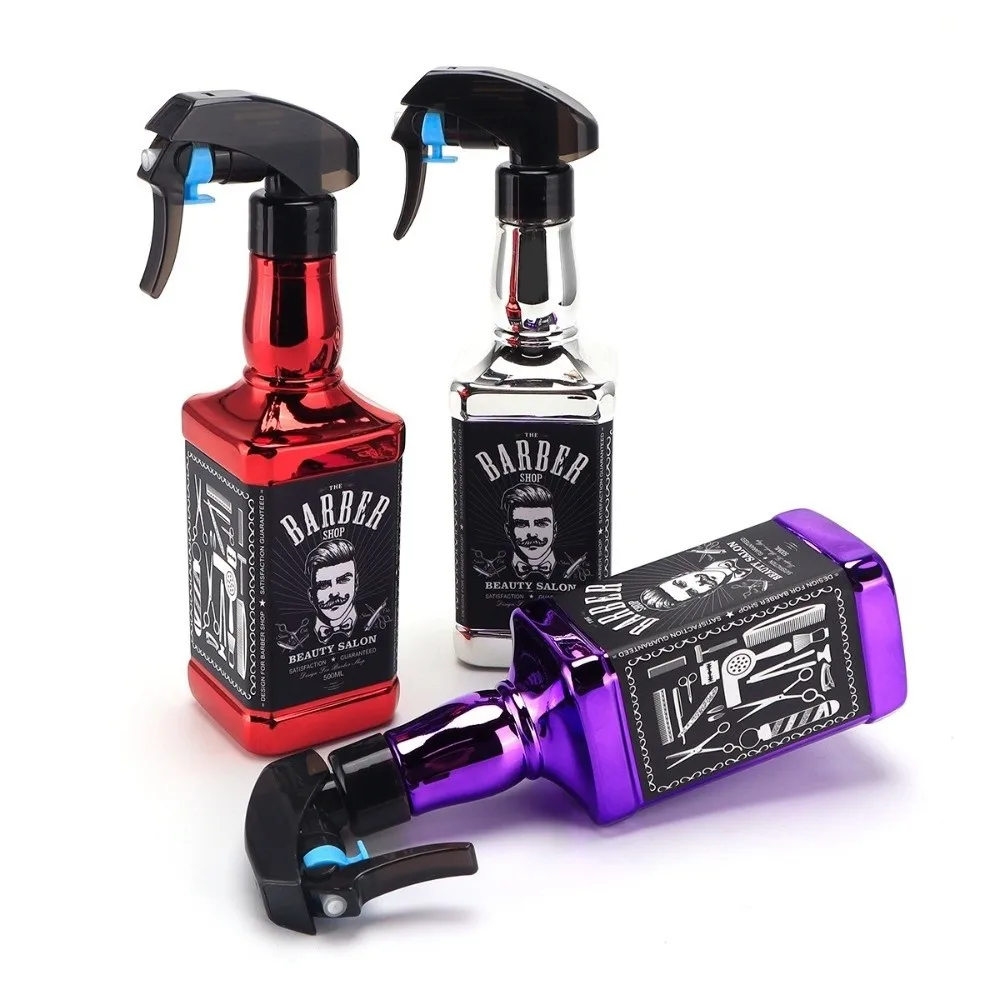 New 500ML Spray Bottle Fine Mist Empty Water Mist Sprayer Refillable Plating Spray Container Barbershop