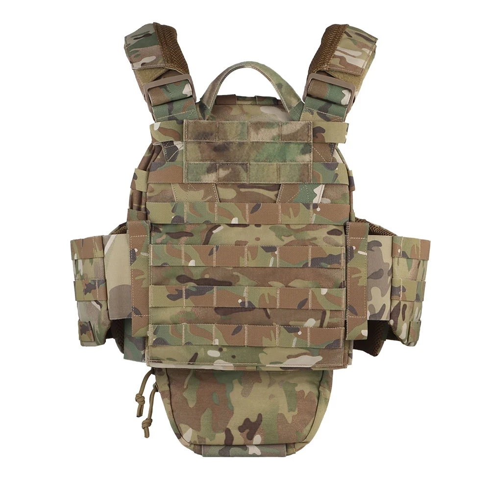 ARC Tactical Vest Quick Release Buckle Elastic Triple MAG Pouch Dump Sub Abdominal Pack Hunting Vest Airsoft Paintball Gear