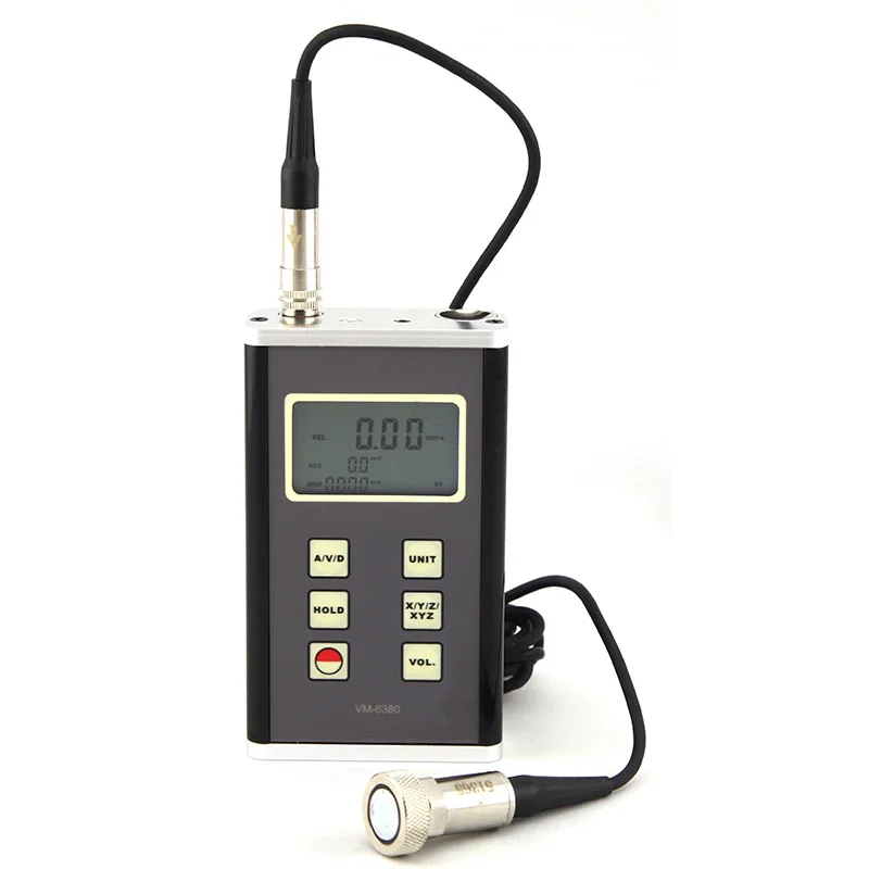 

VM-6380 High Quality Portable Vibration Meter 3 dimensional measurement