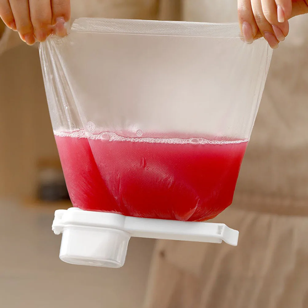 

6Pcs Food Bag Clips Reusable Snack Sealing Clamps Kitchen Chip Clips Food Storage Seal Clamp Pour Spout Snack Bag Sealing Clamps