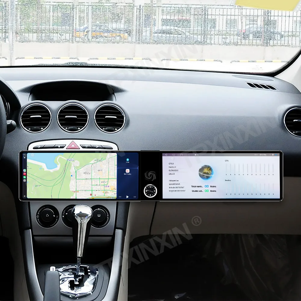 

Автомагнитола Android Auto для Peugeot 408 2010-2013 с CarPlay, GPS-навигацией, мультимедийным плеером, магнитолой и двумя экранами 24.6 дюйма