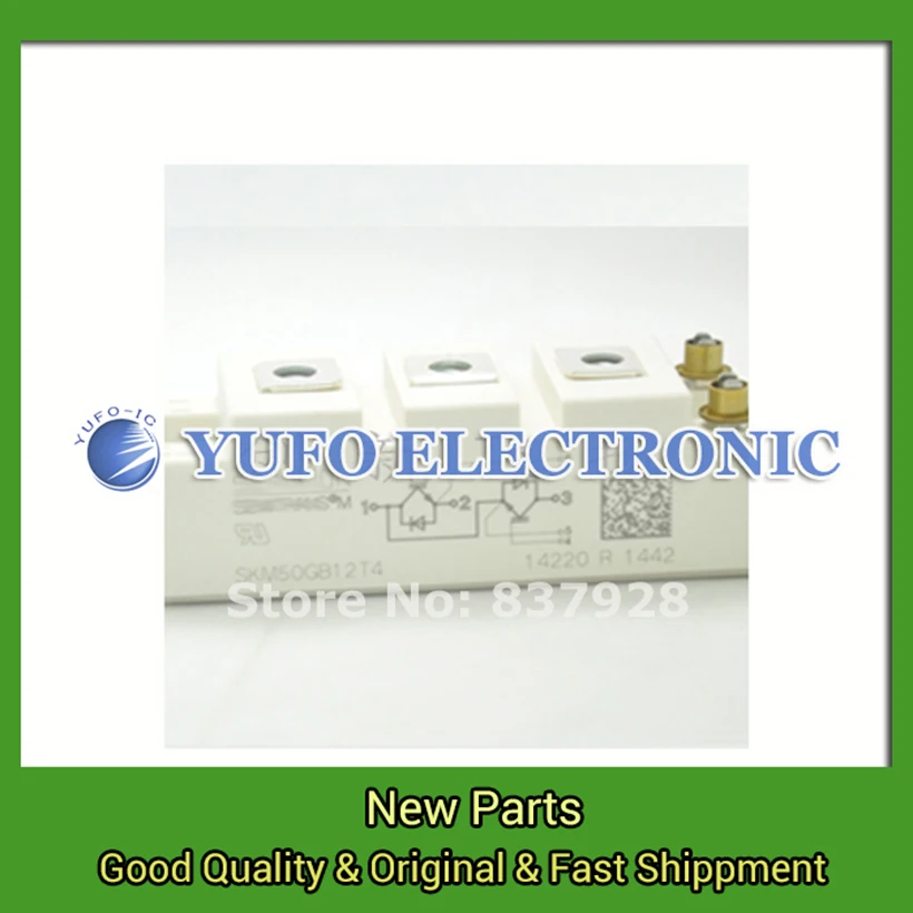 Free Shipping 1PCS Authentic German Simon Kang IGBT Module SKM50GB12T4 New Original Authentic