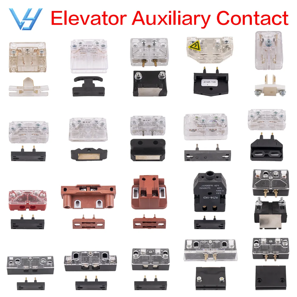 1pcs AZ-06 Elevator Door Contact Auxiliary Lock Switch Lift Spare Parts Applicable to Fermator RX07 CR2-AZ AZ-061 LD31A M4NP0012