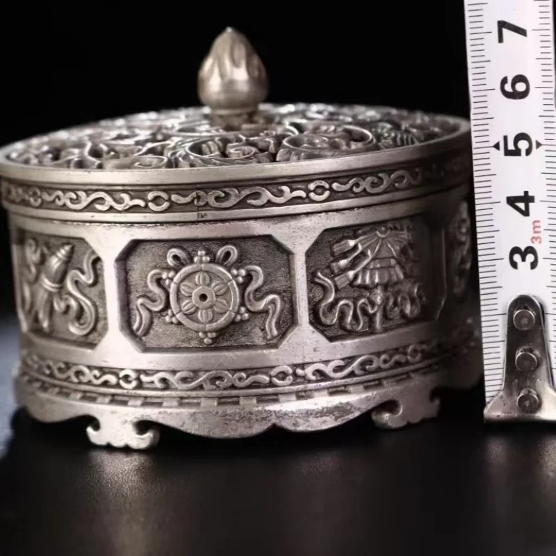 Antique Incense Burner Collection Home Indoor Incense Burner Lucky Ornament Statue of the Eight Treasures