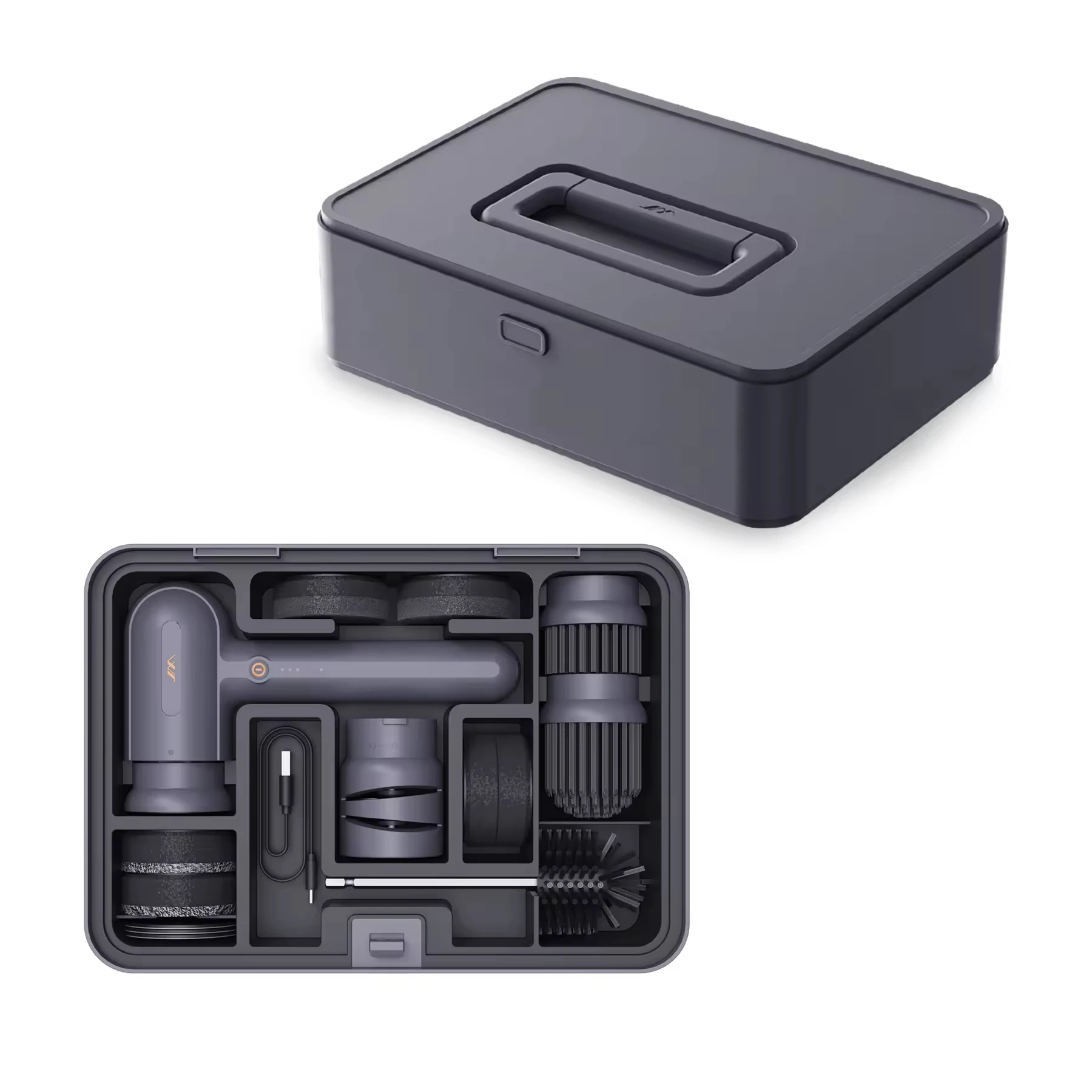 

JIMIHOME Electric Cleaning Brush Electric Spin Scrubber with 3 Variable Brush Heads and 6 Pad Heads Household Cleaning Tools Set