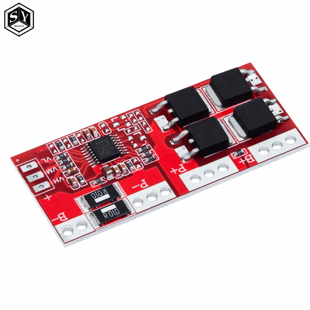 4S 30A High Current Li-ion Lithium Battery 18650 Charger Protection Board Module 14.4V 14.8V 16.8V Overcharge Over Short Circuit