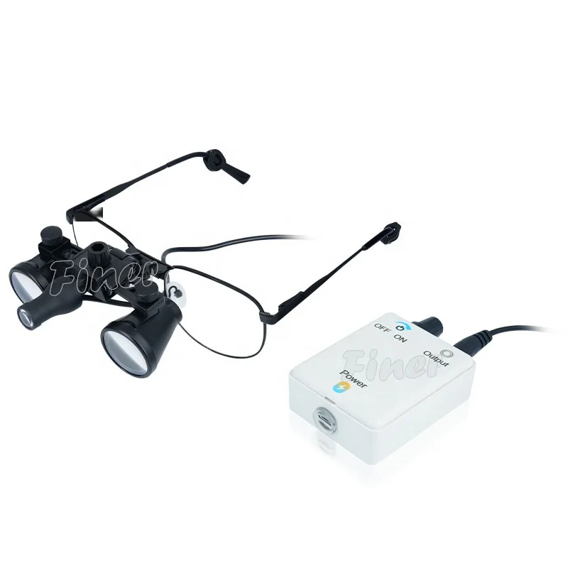 

FINER LED Loupes Den tal Surgical Operating 3.5x Loupes