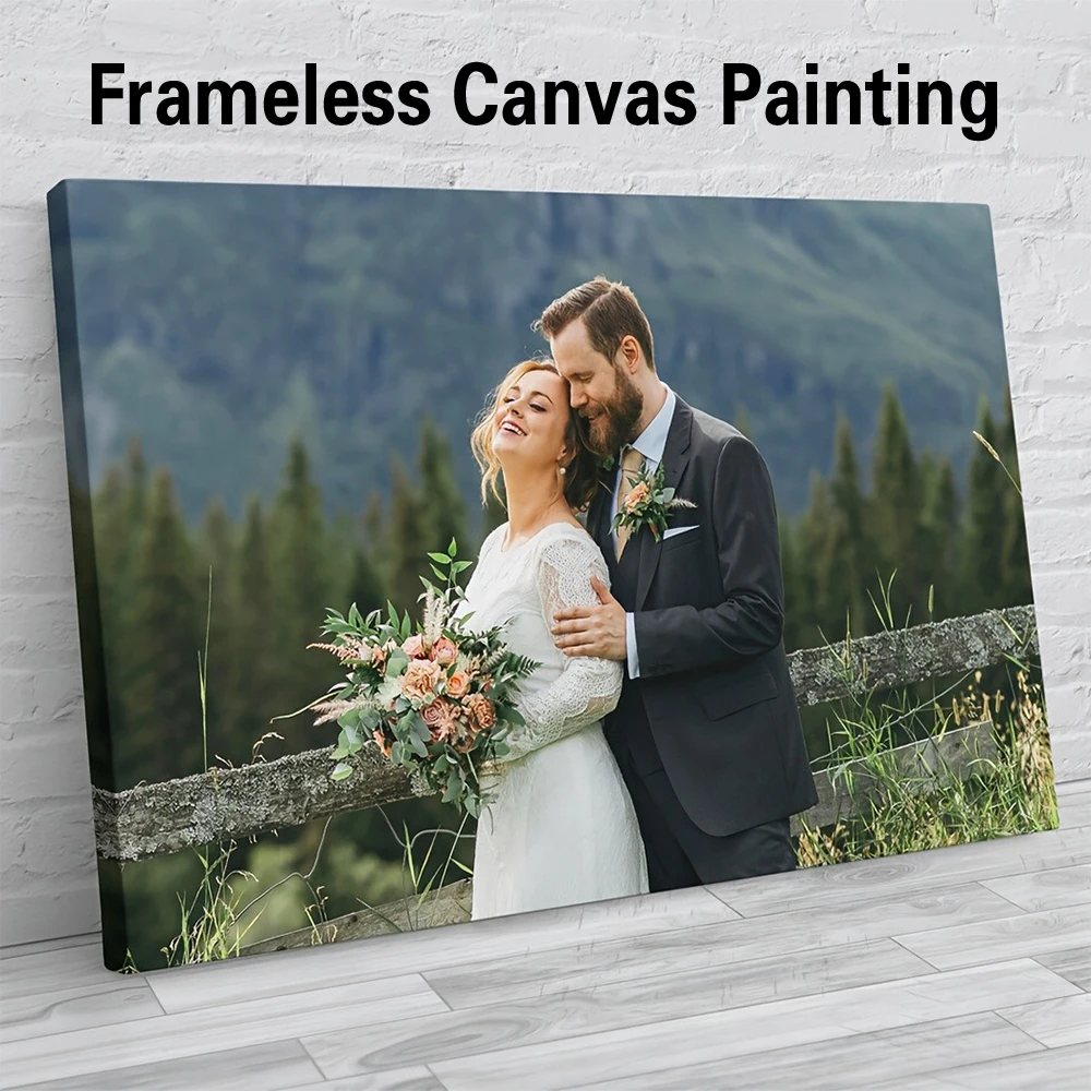 1pc Frameless Personalize Custom Photo Wall Prints Cuadros Vintage Wall Paomtomg For Office Decor Laminas Decorativas Pared