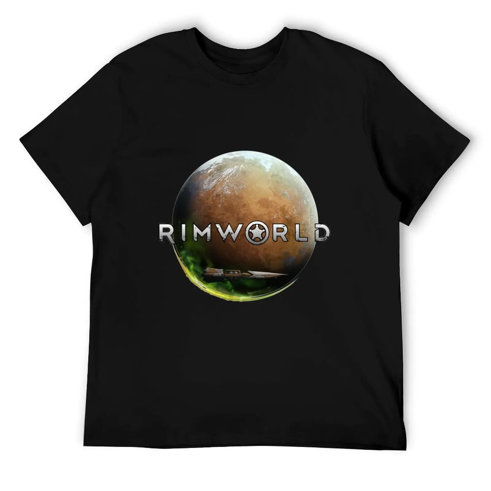 

Rimworld Planet T-Shirt funny t shirts dark humor t shirts for man cotton funny essential t shirt T-Shirt