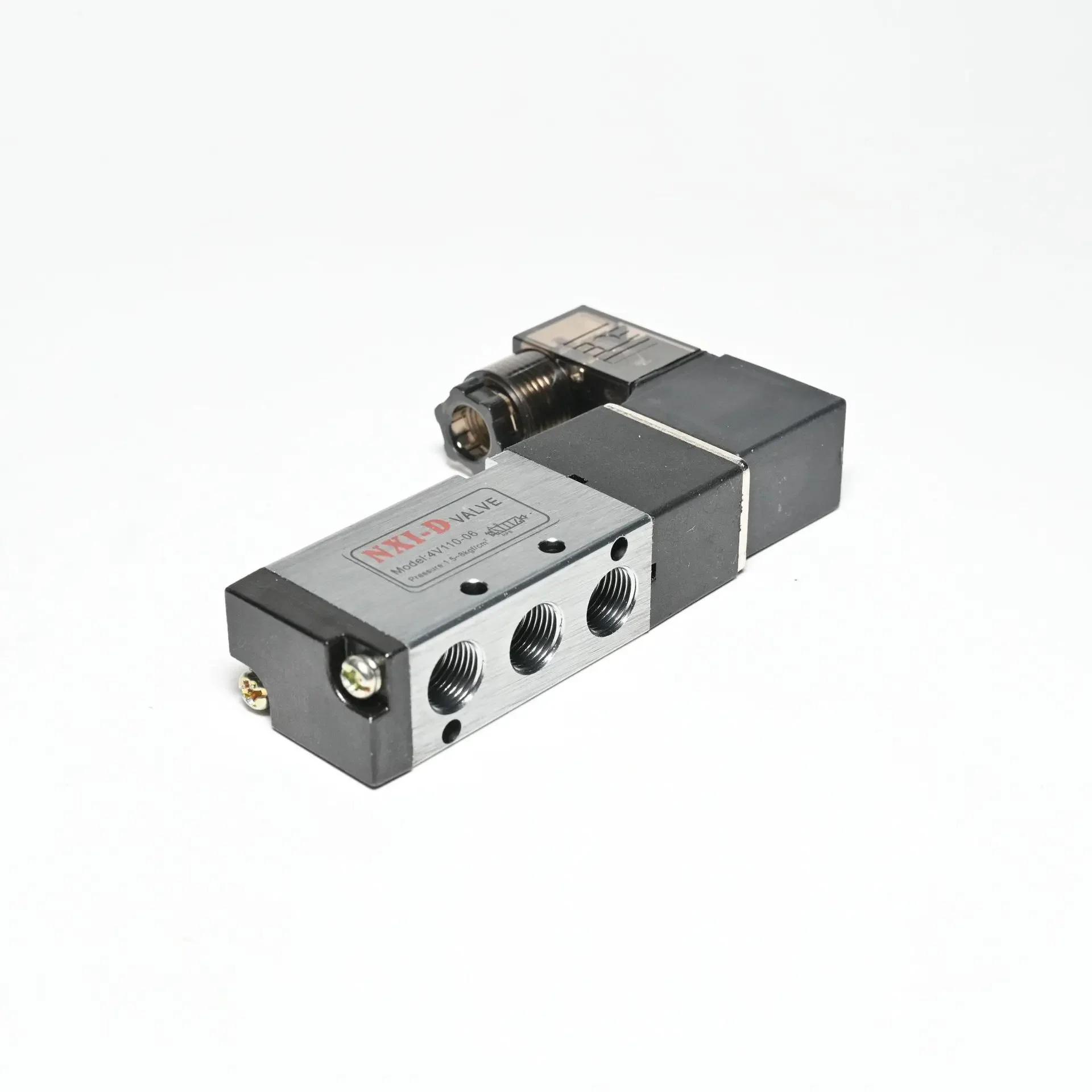 NXI-D N4V110-06 Válvula direccional de solenoide neumática de 2 posiciones y 5 vías G1/8 Rosca de 1 minuto