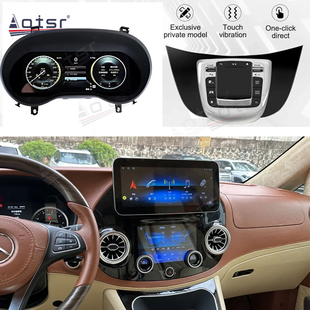 

Новейшая Android-автомагнитола для Mercedes-Benz Vito W447 2014-2021, автомобильный плеер с GPS-навигацией и мультимедиа.