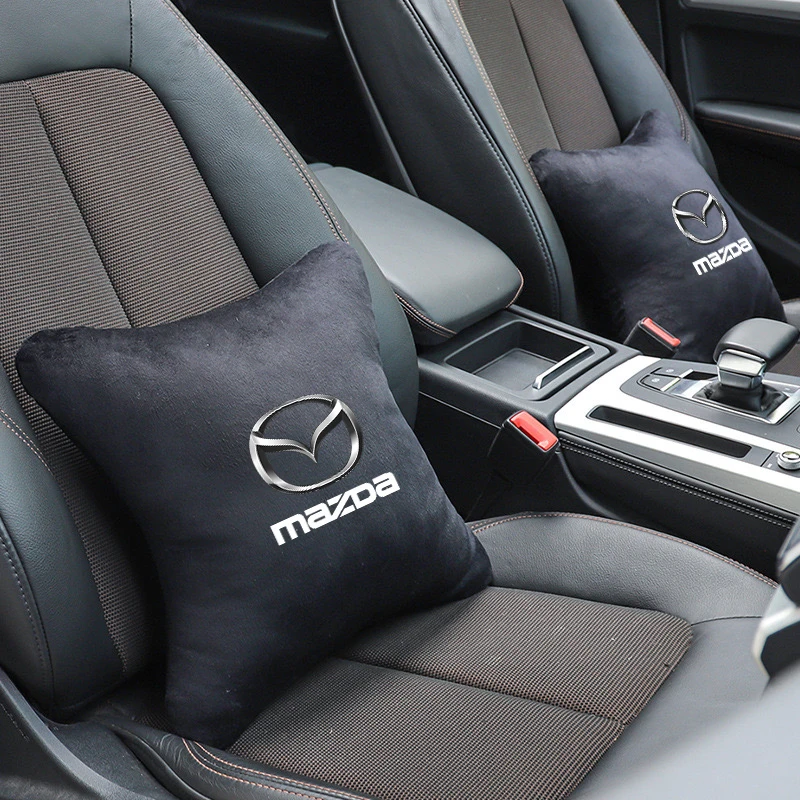 Picture 4: Car Neck Pillow Seat Headrest Lumbar Spine Protectio Throw pillow for Mazda Atenza Cx9 Cx7 Cx5 Rx8 Rx7 Mx5 Speed Axela CX30 CX3