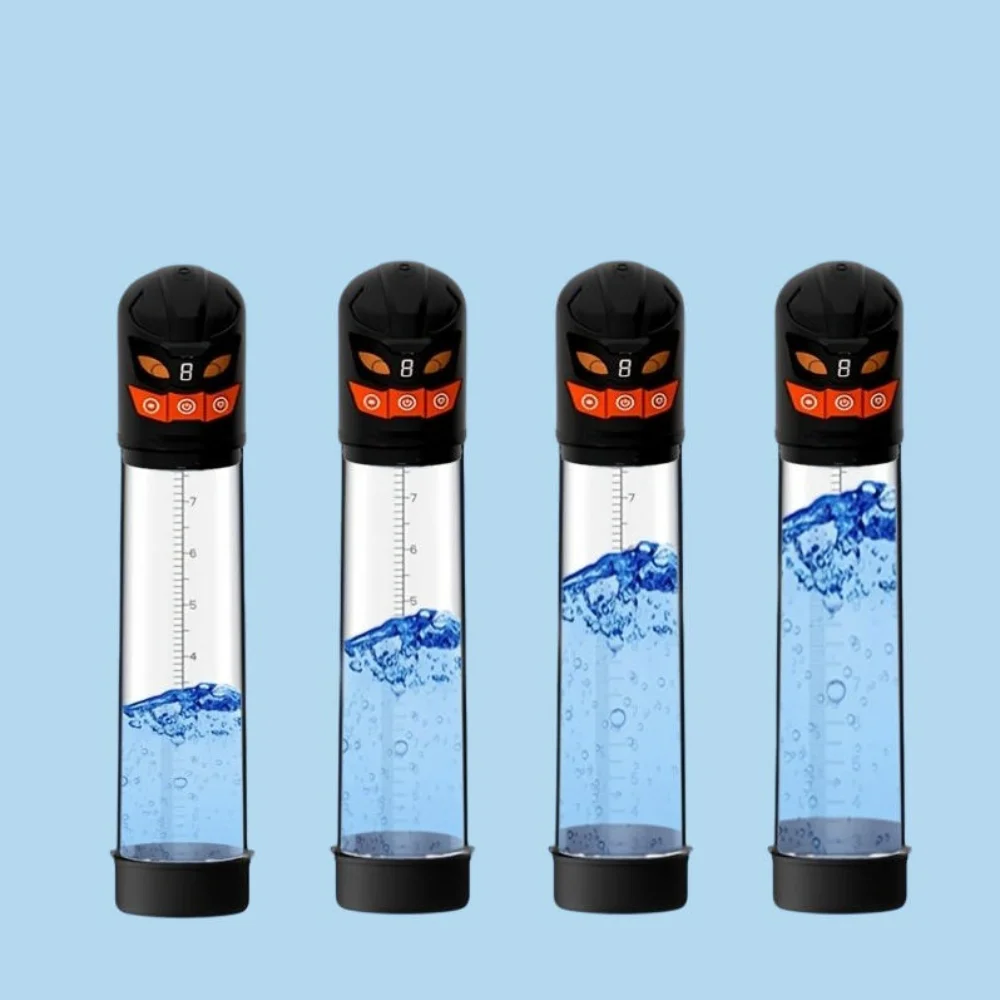 A Male Penis Pump for Male Penis Stimulation And Massage, with IPX7 Waterproof Powerful Suction Mode Sex Toy for Adults Men 18+
