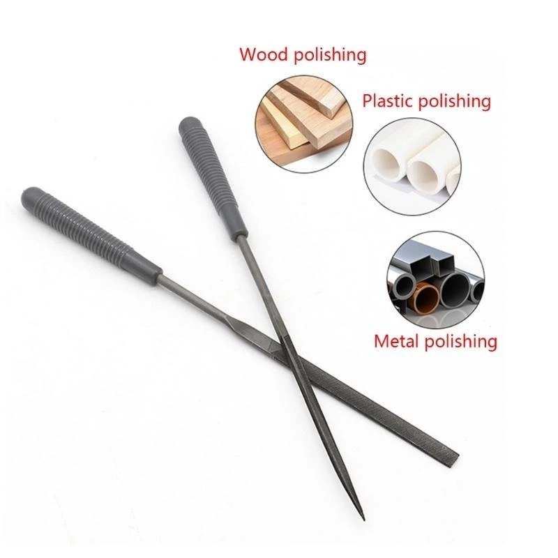 ไฟล์เข็มโลหะ 5ASD สำหรับ deburring การแก้ไขเครื่องประดับเพชรแก้วไม้หินไม้งานฝีมือไม้