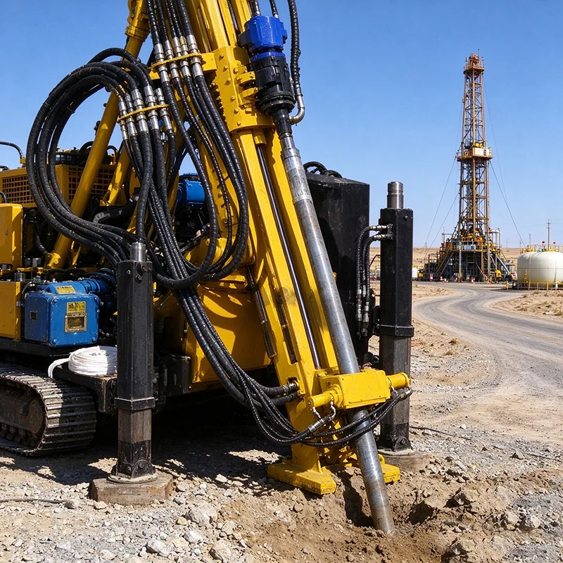 Hard Rock Wireline Core Sampling Rig, Fully Hydraulic Tracked Core Drilling Machine for Surface Mineral Survey