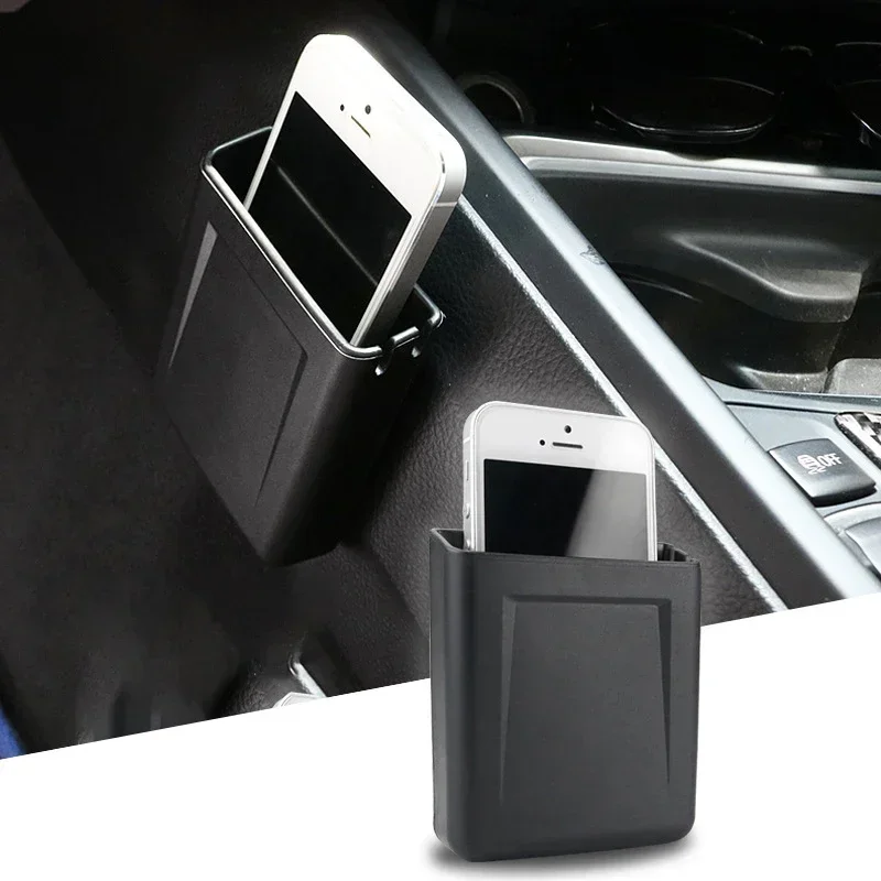 Universal Car Seat Clip Card Ticket Storage Box Holder Multifunctional Car Storage Box Car Accessories Interior 6.8x8.5cm