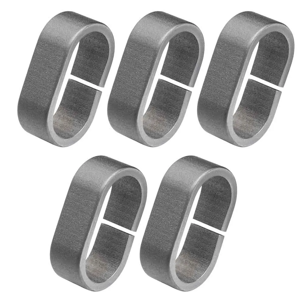 5/10PCS Mini Titanium Alloy Keychain Keychain Connection Ring Quick-hang Buckle Horseshoe Buckle EDC Car Flat Ring Accessory FB5