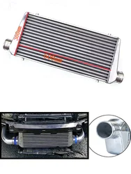 600*300*76mm Universal Turbo Intercooler bar&plate OD=76mm Front Mount intercooler