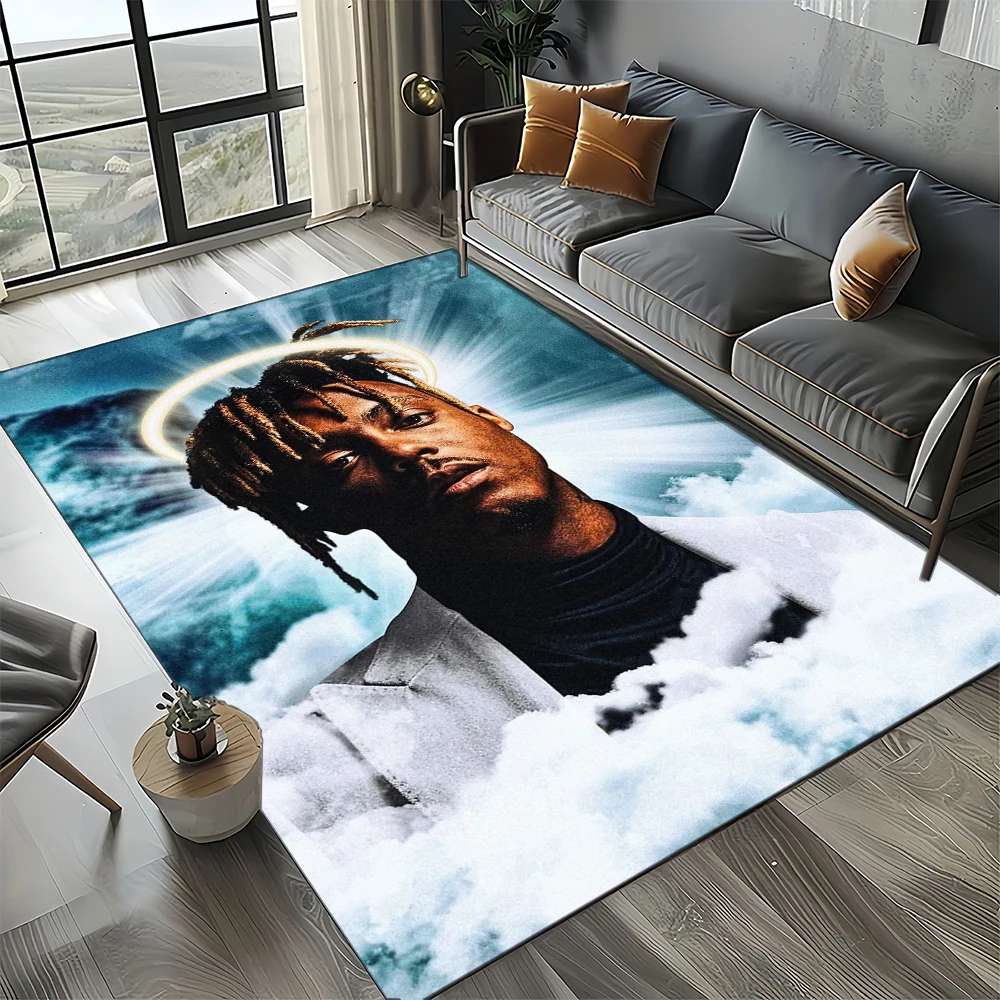 27 Style New Juice WRLD 999 Legend Rapper Carpet Rug for Living Room Bedroom Home Sofa Decoration,Kids Play Non-slip Floor Mat