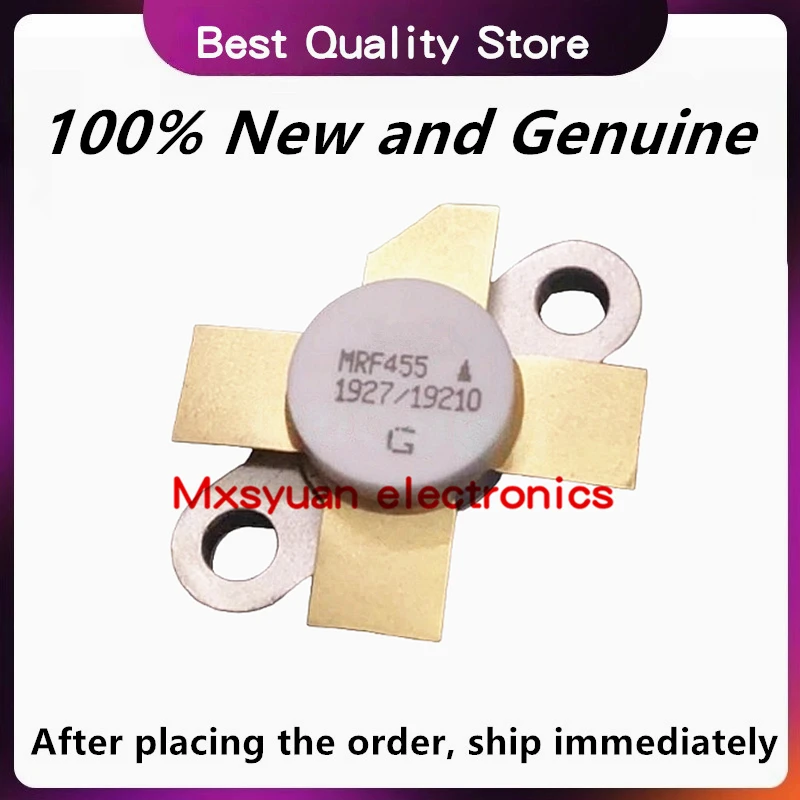 1pcs/LOT Original MRF455 TO-59 RF new tube High Frequency tube Power amplification module