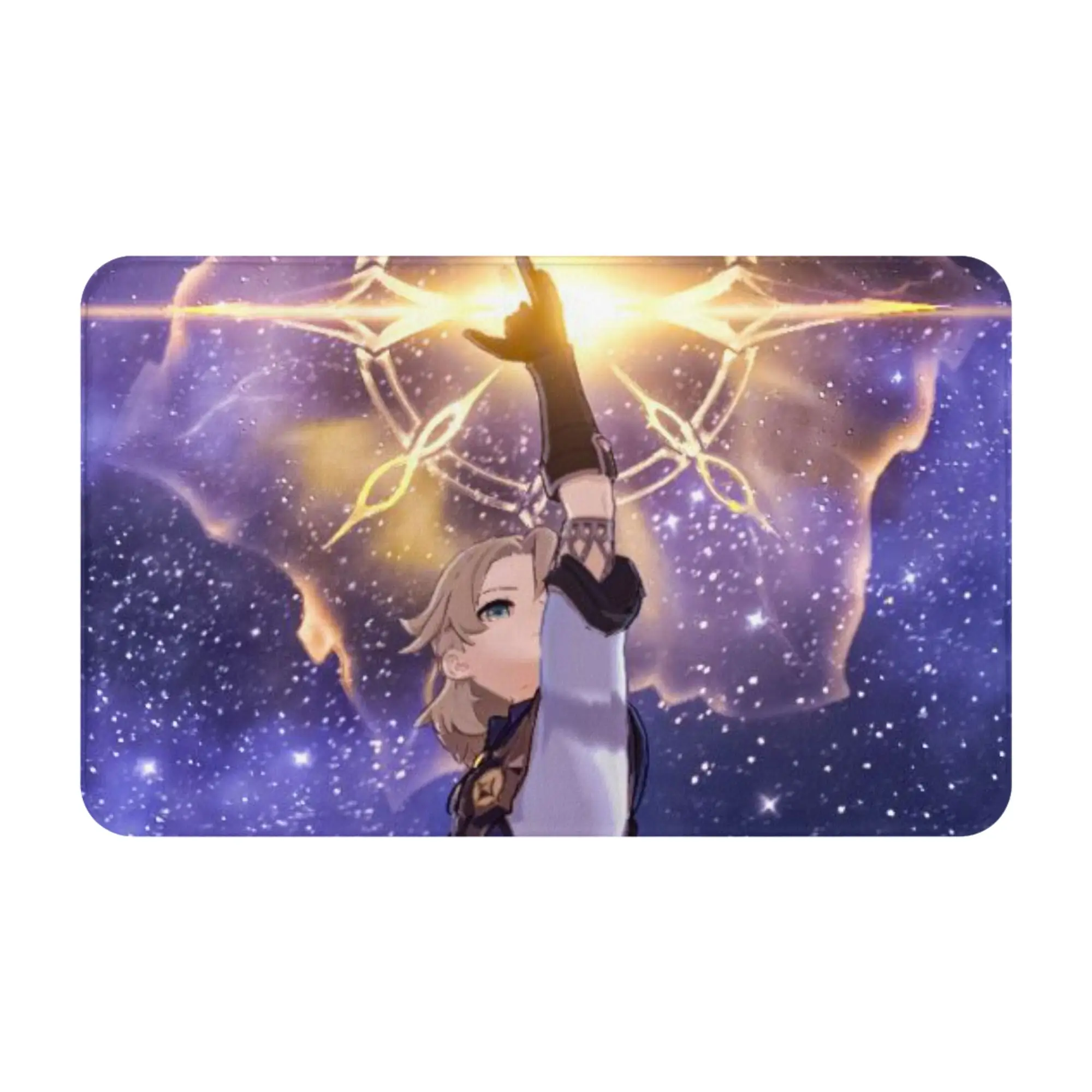 Starry Sky Non-slip Doormat Living Room Mat Albedo Entrance Indoor Home Decor