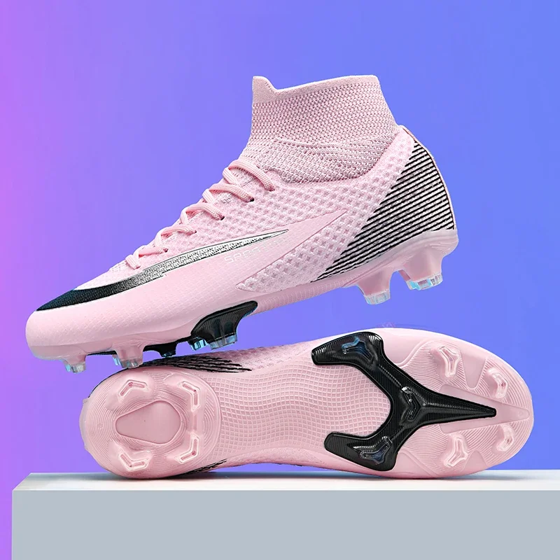 

Men Professional Breathable Football Boots Futsal Training Drop Shipping Soccer Shoes Ultralight Women Indoor Unisex Wholesale