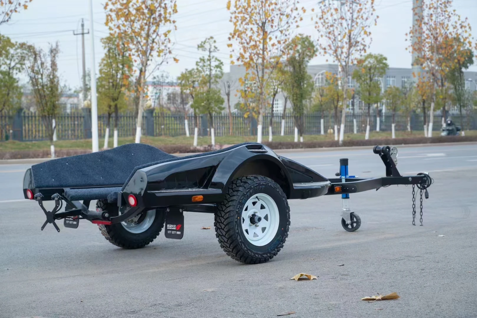 Customized Aluminum Kayak Jet Ski Transporter Boat Trailers For Sale