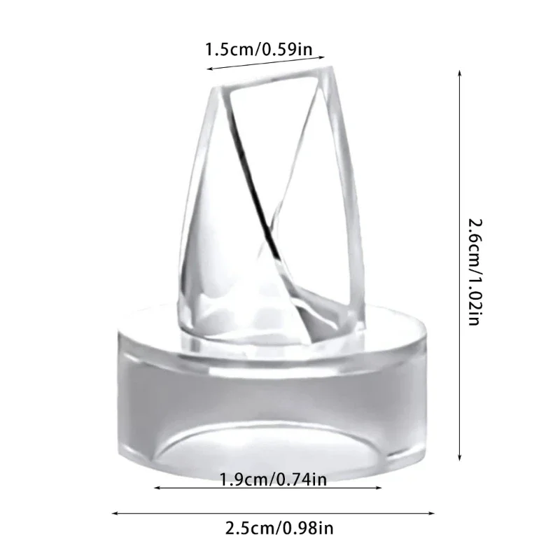 อุปกรณ์เสริมอะไหล่ซ่อมวาล์ว Duckbill สําหรับเครื่องปั๊มนมแบบสวมใส่ได้ S9/S12