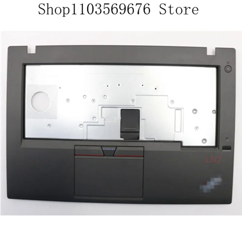 Original New For Lenovo ThinkPad L470 Palmrest Keyboard Bezel Upper Case Touchpad FPR Fingerprint Reader 01HW943