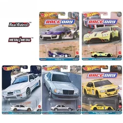 Original Hot Wheels Auto Kultur Renntag Kinderspiel zeug für Jungen Premium-Fahrzeug Druckguss Audi R8 Ford Capri Porsche Kollektion