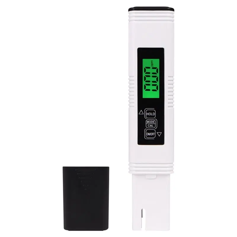 A27F-For Aquarium Pool PH Tester 2 In 1 Digital Water Tester Two Colors TDS Meter 0-9990 PPM Water Quality Tester LCD Display