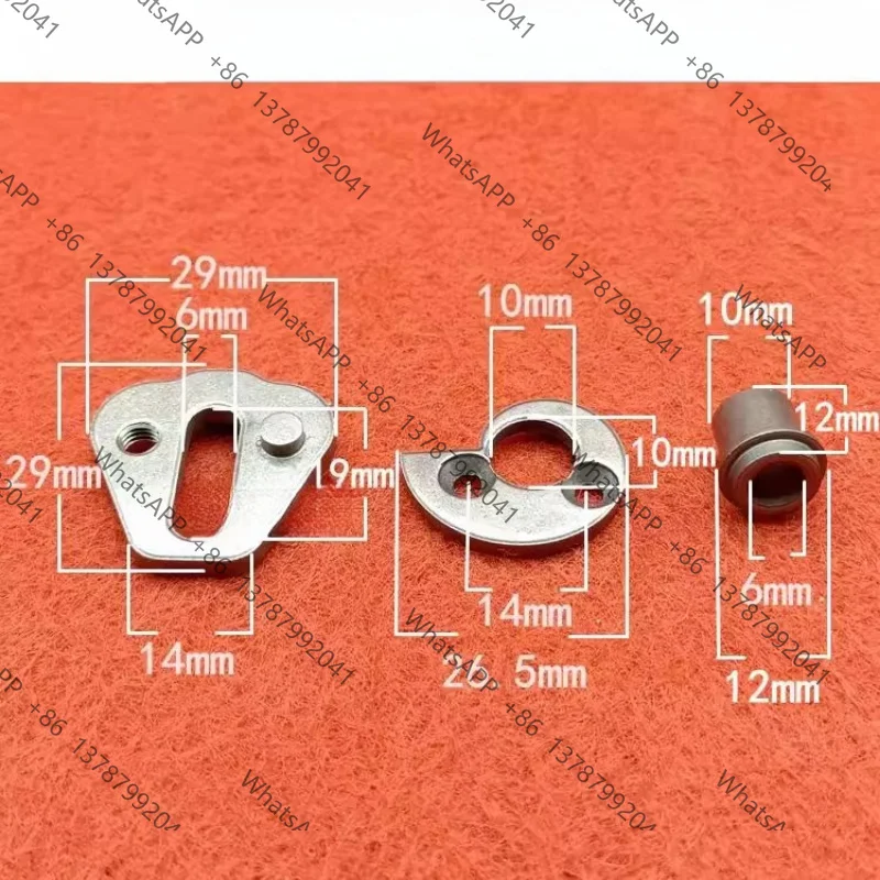 Chain Tension Adjustment Block 3‑Pcs Set Left Side Parts For 8‑Inch Single‑Hand Chain Saw Replacement Parts