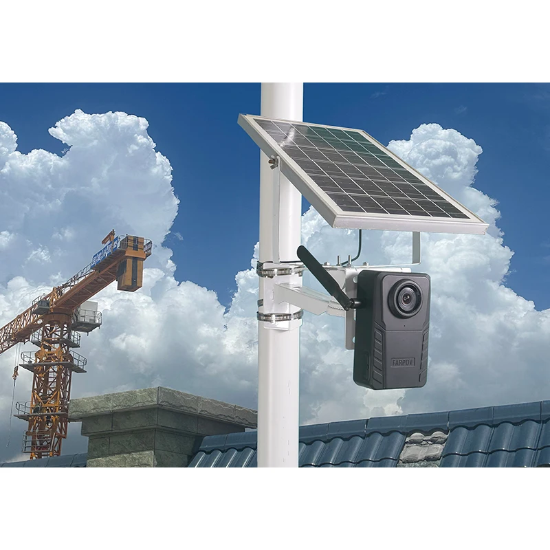 FARPOV Professional 4K Time Lapse Camera Construction Engineering Records Cloud Storage Remote Control Delay Photography