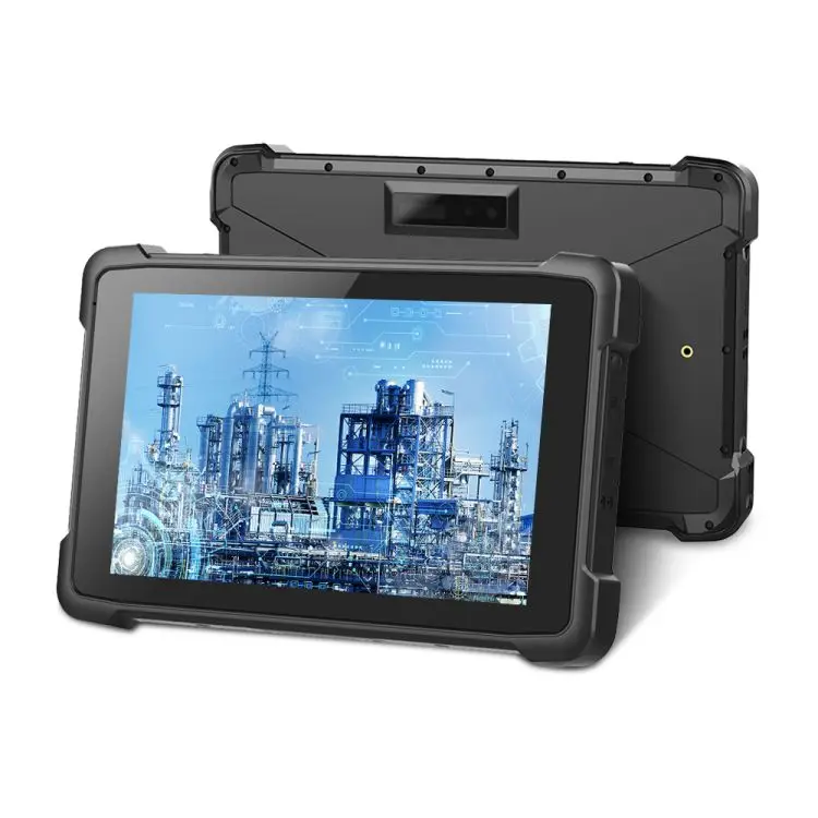 

CENAVA 8" Android 10 Nfc Rugged case Industrial Tablet With GPS 4G LTE Back 1D2D Scanning Head