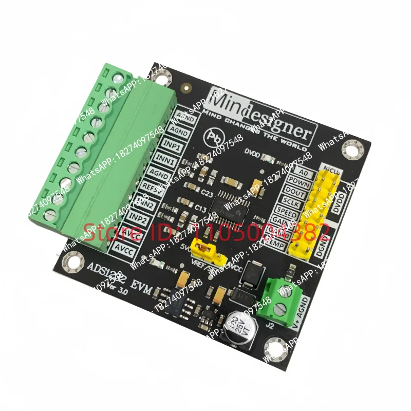 在庫あり。-ads1232モジュール、24ビットadcモジュール、高精度アナログ-デジタル変換モジュール、arduino用ads1232ipw