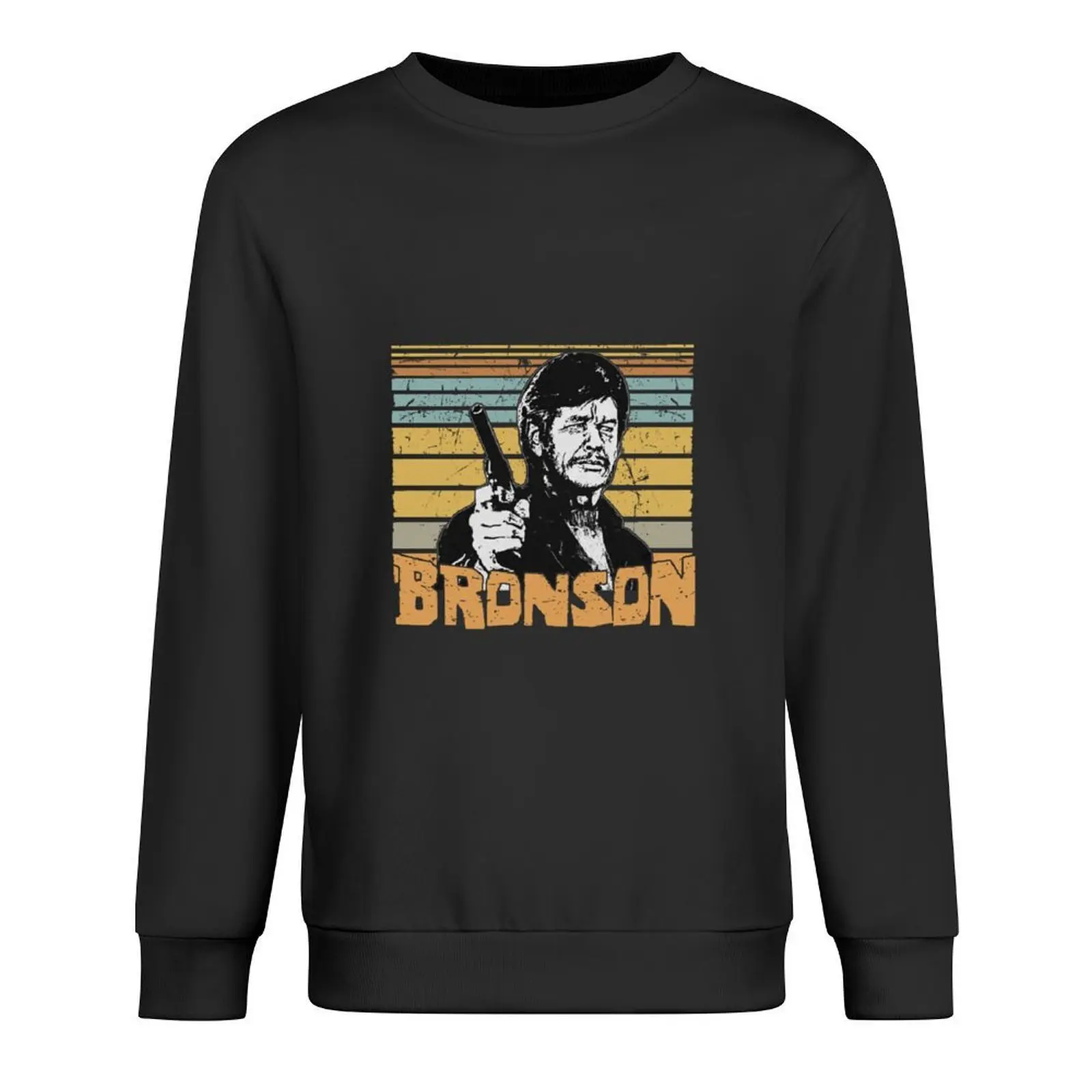 

Charles Bronson Retro Vintage Pullover tracksuit men aesthetic clothing korean clothes hooded sweatshirt for men