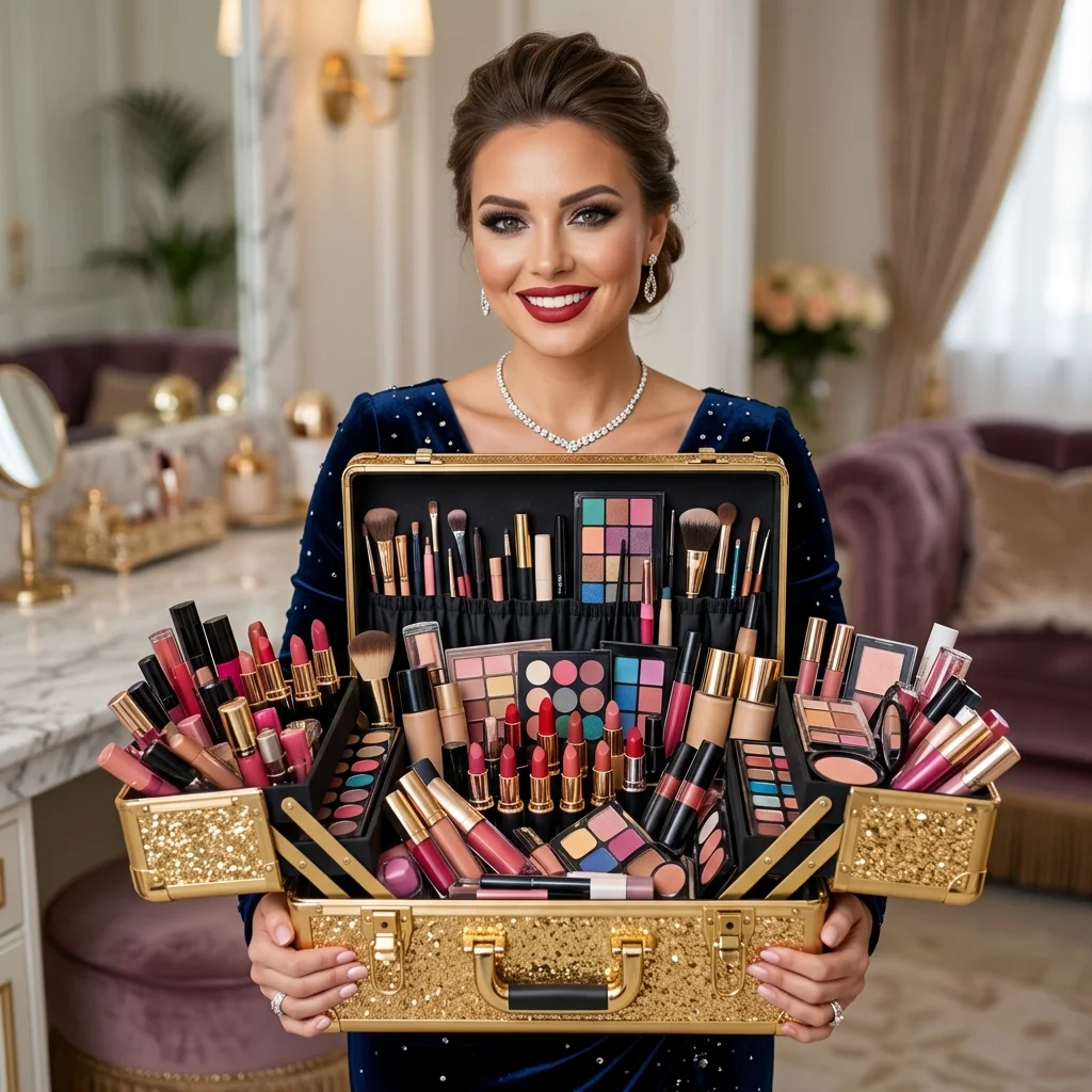 Elaborado con cuidado a partir de 100 productos de belleza de primera calidad, este kit de maquillaje todo en uno satisface las demandas diarias de maquillaje de las mujeres y ofrece un glamour diario impecable. Un regalo maravilloso para tu novia y para tu mamá.
