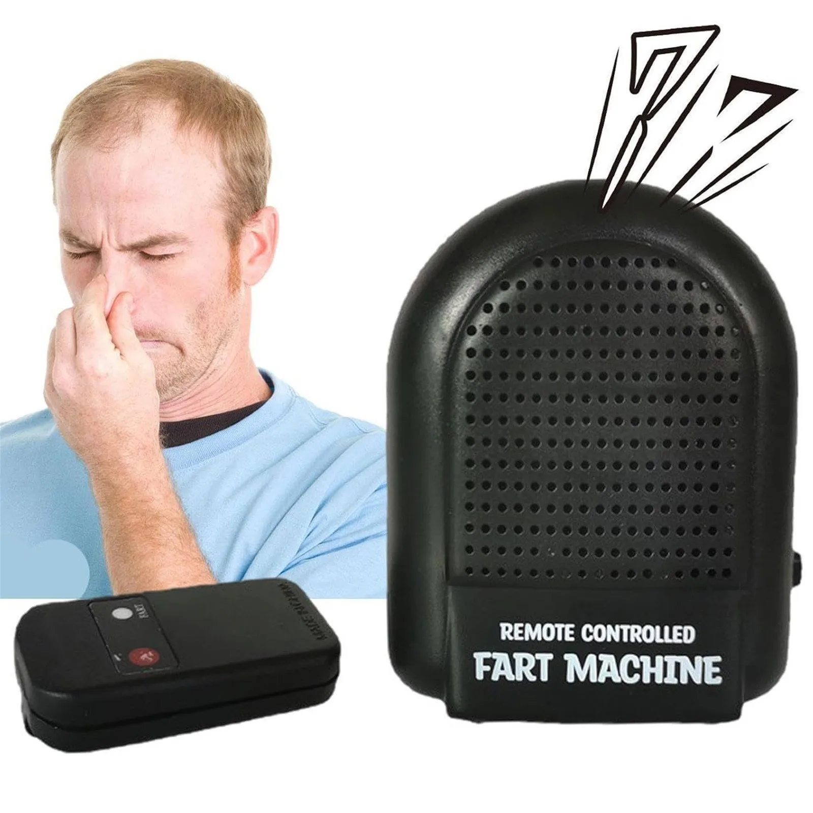 Electronic Fart Sound Machine Remote Control Prank Noise Maker RC Farting Box For Trick Spoof Gifts For Christmas Funny Presents