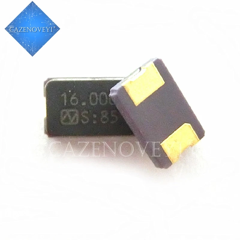 (20piece) Passive crystal oscillator 5032 16M 16MHZ 16.000MHZ patch 2 feet 2P resonator 5.0 * 3.2MM Small parts Repair