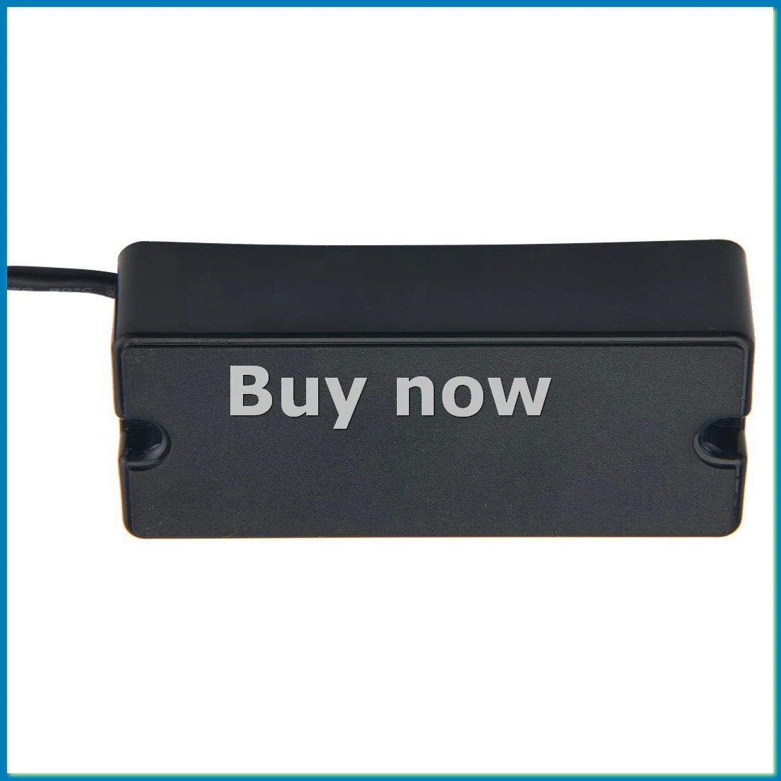 Black 4 String Bass Guitar Pickup Passive Bridge & Neck Pickup, 4 Wire-ABHG