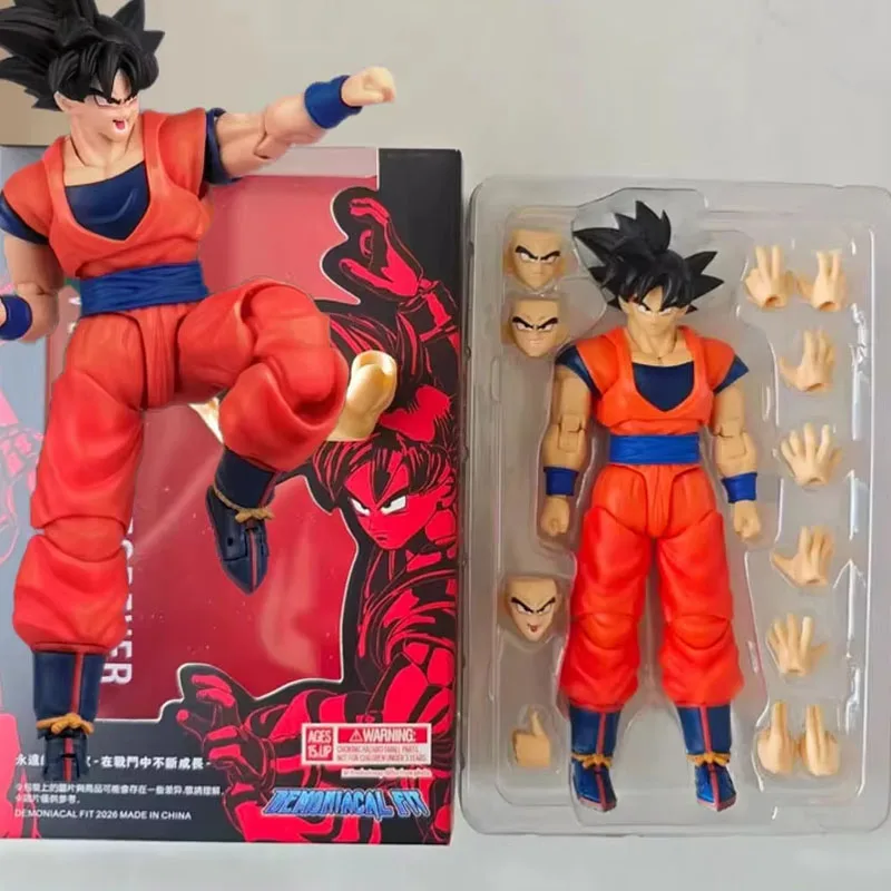 Figurine Son Goku Demoniacal Fit SSJ, combattant éternel, en stock, figurines d'action anime, jouets modèles