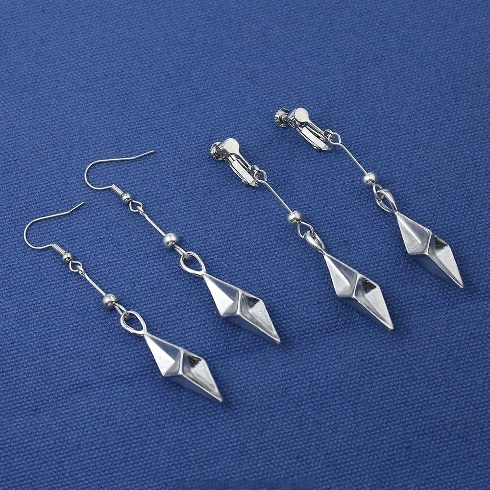 أنيمي الطريق إلى أي مكان BAIYI ZOYA تأثيري الكرتون أقراط الأذن مربط ياردروب ملحق عرض حلية جمع التميمة هدية