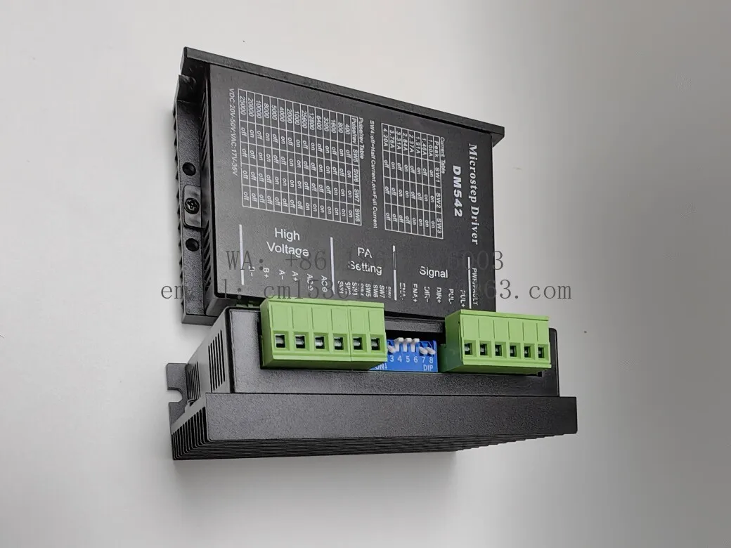DM556 and DM542 stepper motor drivers are high-performance and non-breakable. Special 42 and 57 stepper motor series