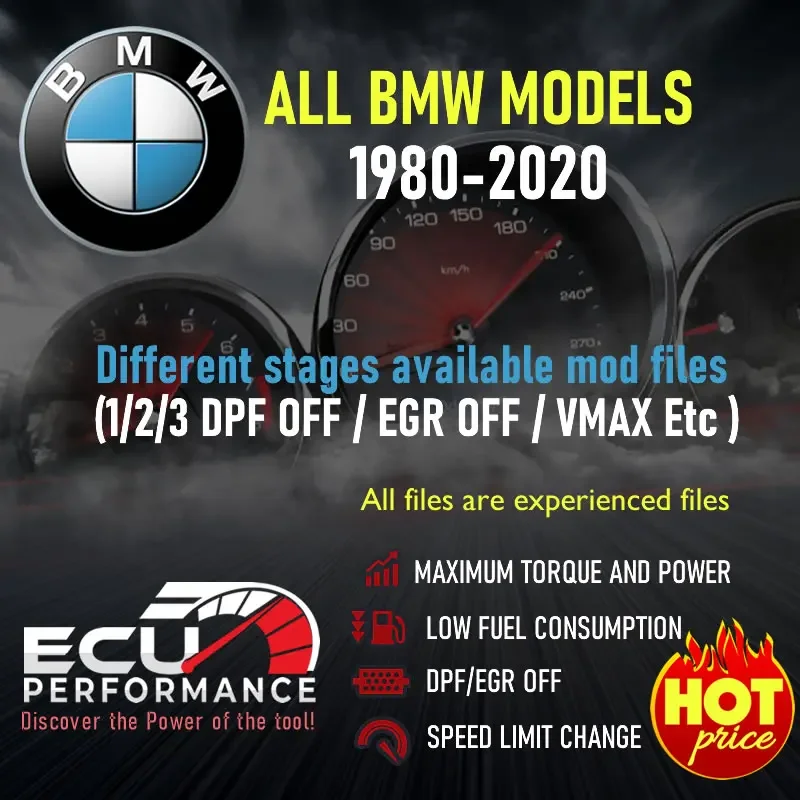 Новейшие модифицированные электронные блоки BMW, замена файлов 1, этап 2 и т. д., всего 16,5 ГБ, все модели